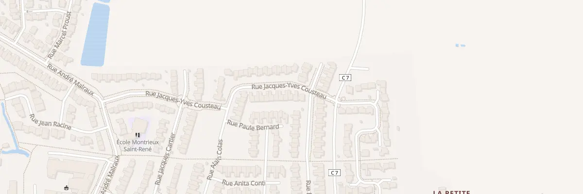 Plan du 52 Rue Jacques-Yves Cousteau à Trélazé