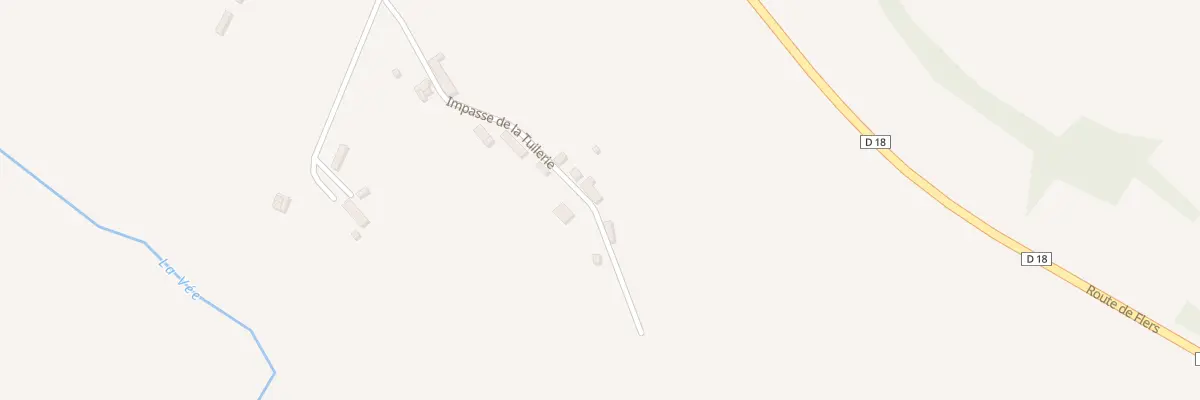 Plan du 371 Imp de la Tuilerie à La Coulonche