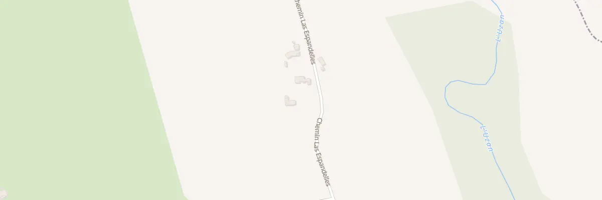 Plan du 636 Che Las Espandelles à Beyrie-en-Béarn