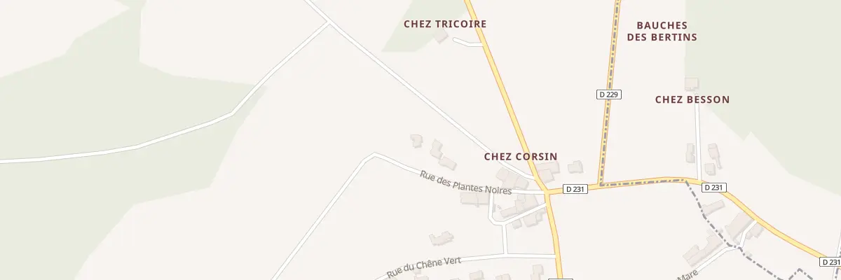Plan du 14 Rue des Plantes Noires à Saint-Bris-des-Bois