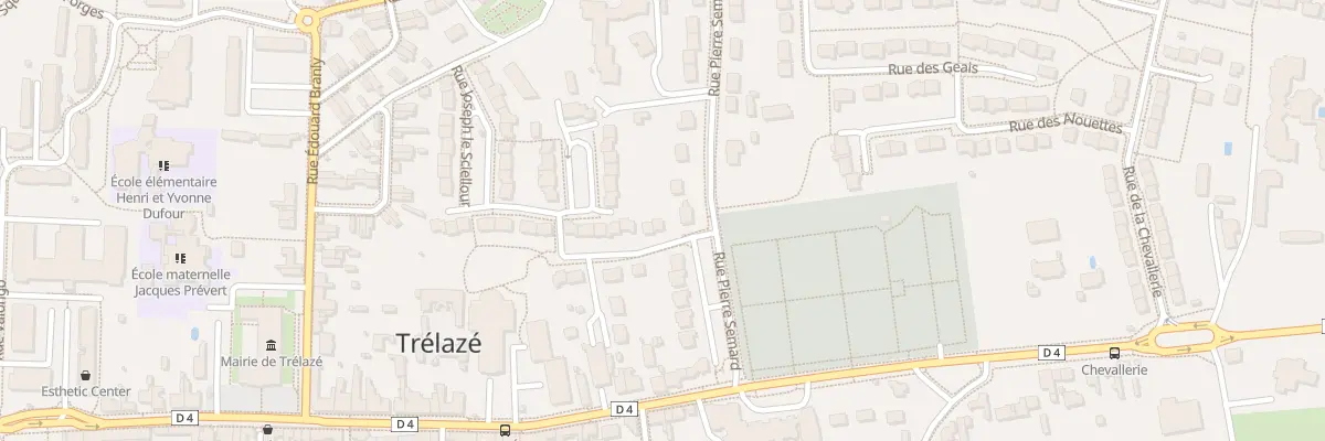 Plan du 2 Rue Joseph Le Sciellour à Trélazé