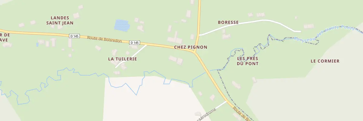 Plan du 5060 Chez Pignon à Chamouillac