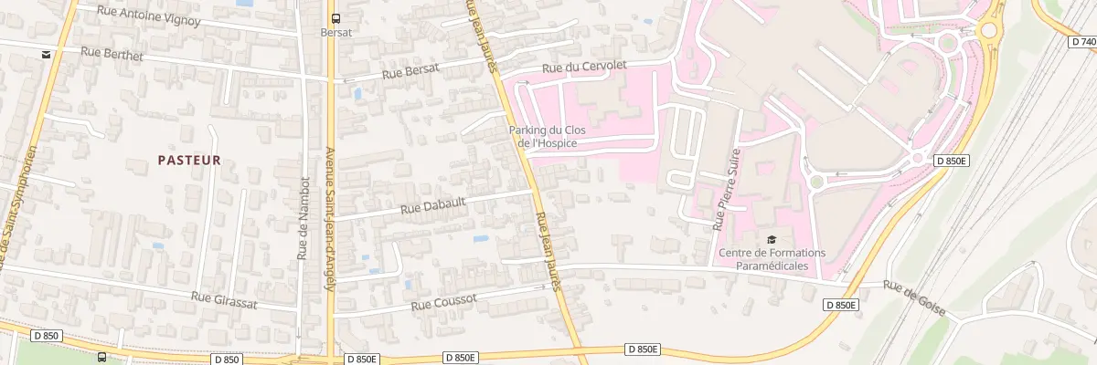 Plan du 81B Rue Jean Jaurès à Niort