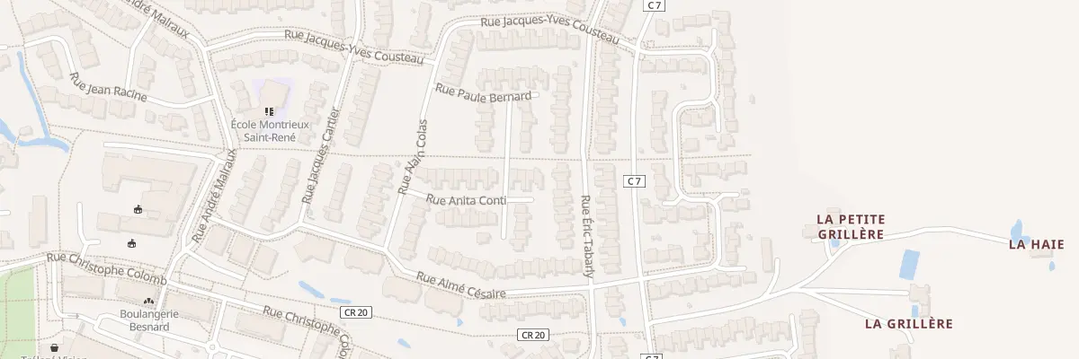 Plan du 25 Rue Anita Conti à Trélazé