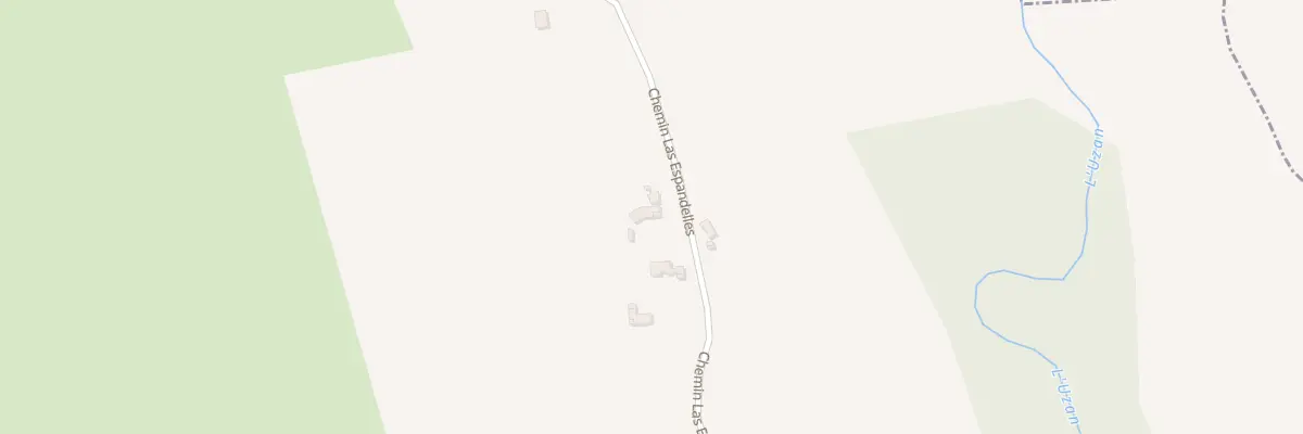 Plan du 6 Che Las Espandelles à Beyrie-en-Béarn