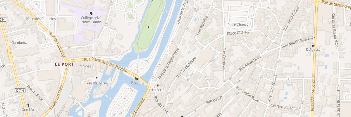 Plan du 28 Rue de la Regratterie à Niort