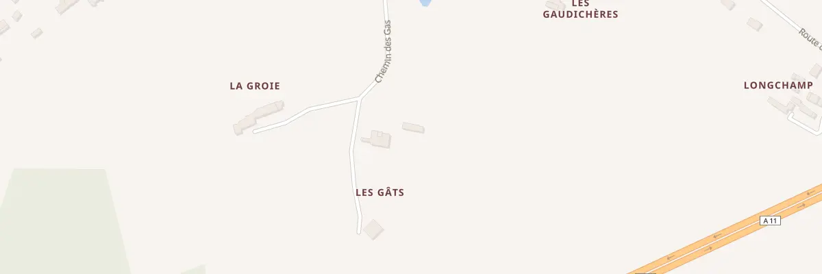 Plan du 10 Chem des Gas à Verrières-en-Anjou