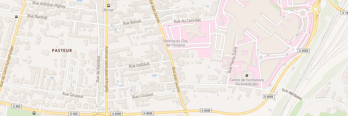 Plan du 81A Rue Jean Jaurès à Niort