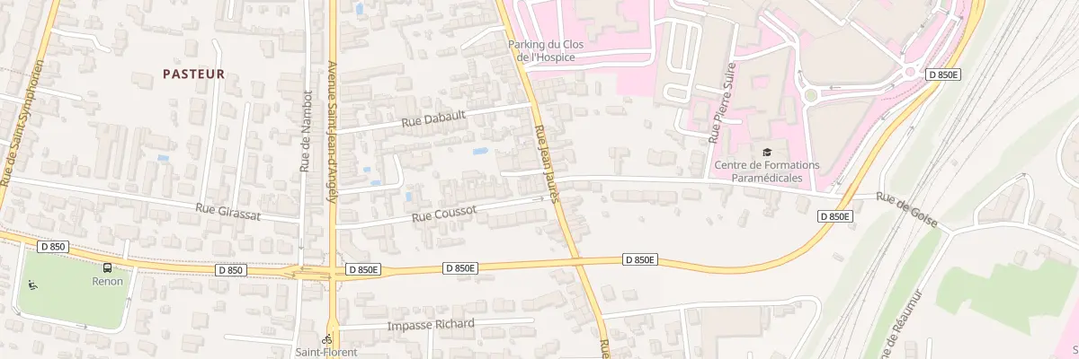 Plan du 102 Rue Jean Jaurès à Niort