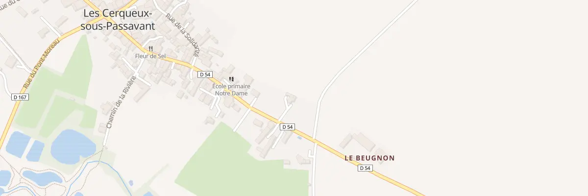Plan du 21 Rue de l’École Notre-Dame à Lys-Haut-Layon