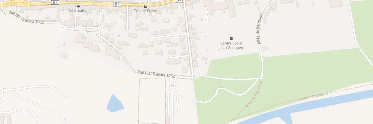 Plan du 32 Rue du Champ de la Croix à Trélazé