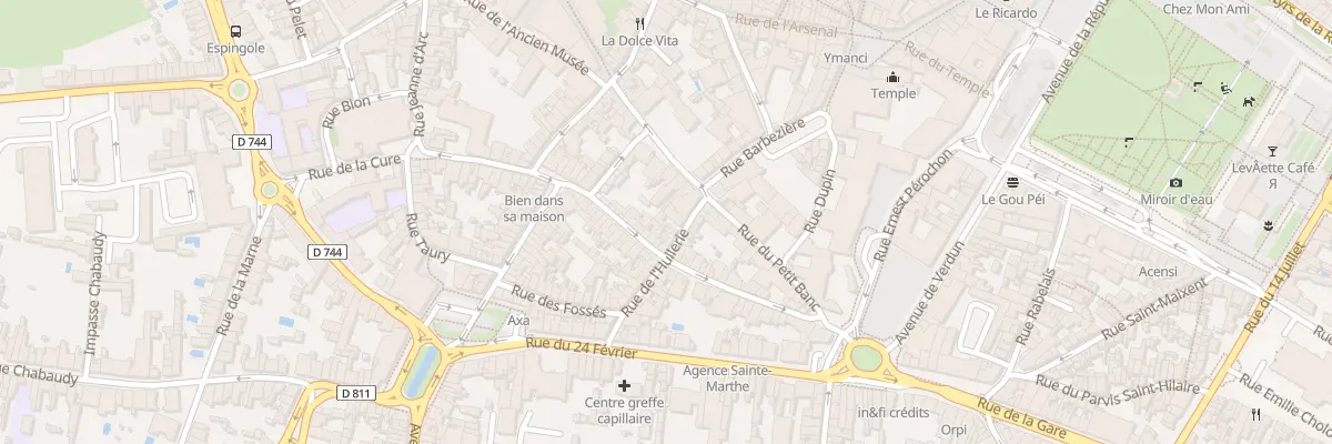 Plan du 4B Rue de l’Huilerie à Niort