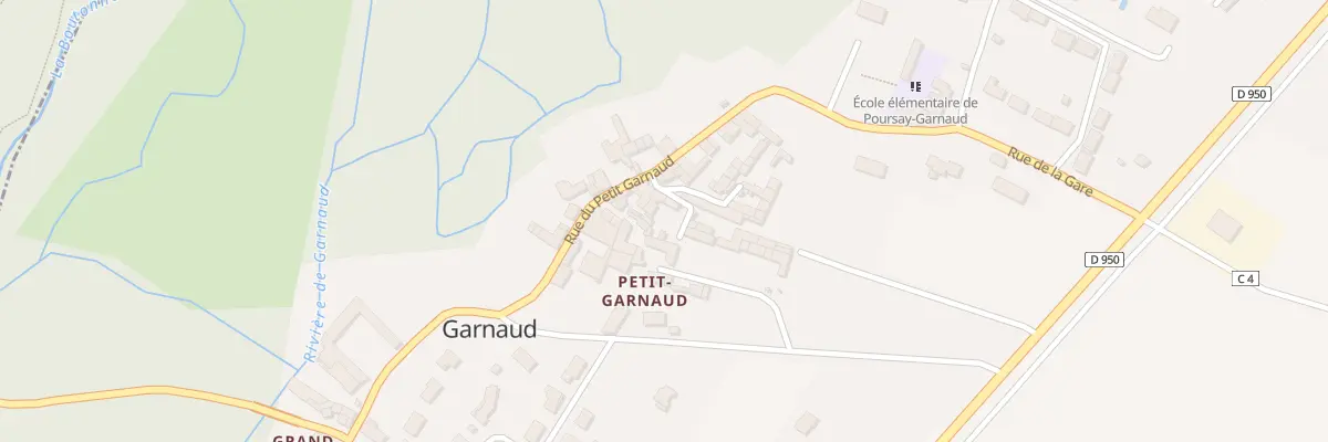 Plan du 4 Imp des Lys à Poursay-Garnaud