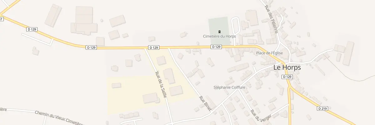 Plan du 33 Rue des Forges au Horps