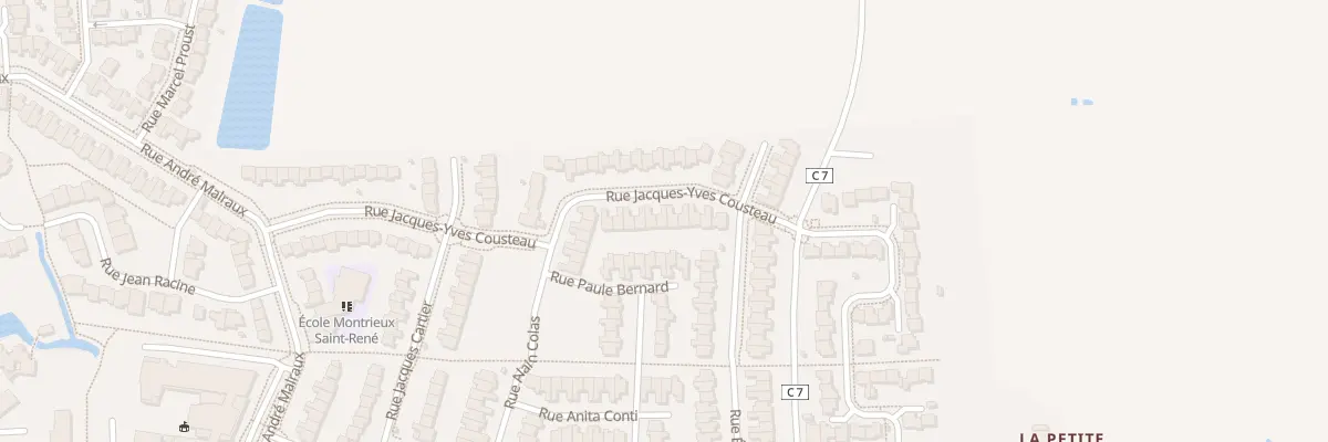Plan du 46 Rue Jacques-Yves Cousteau à Trélazé