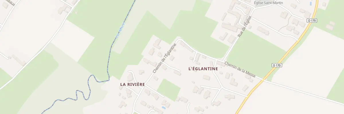 Plan du 11 Rue Eglantine à Rosel