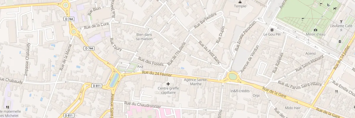 Plan du 15 Rue de l’Huilerie à Niort