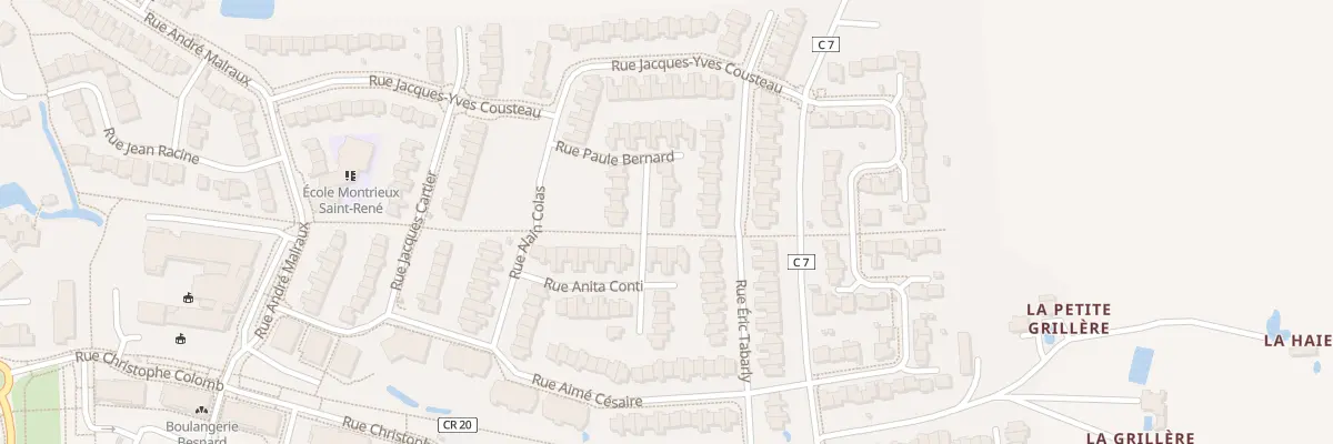 Plan du 25 Rue Paule Bernard à Trélazé