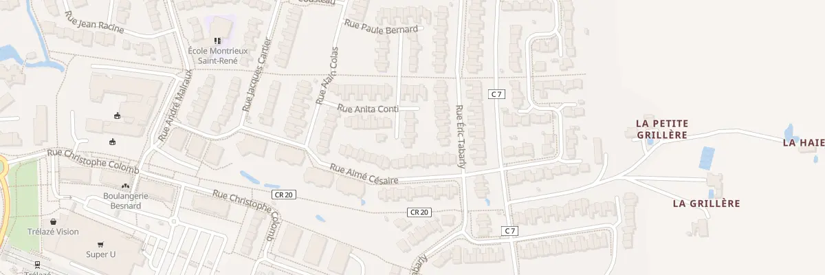 Plan du 22 Rue Anita Conti à Trélazé