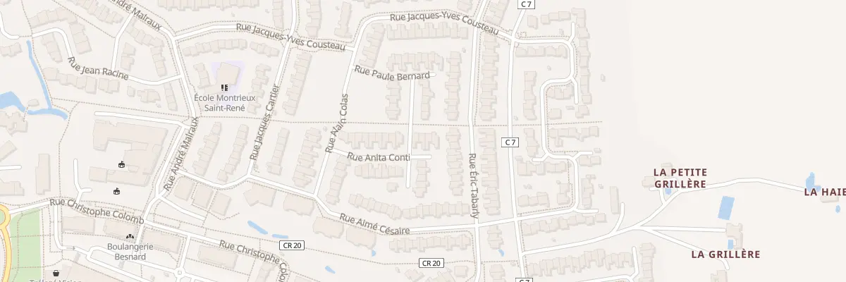 Plan du 21 Rue Anita Conti à Trélazé