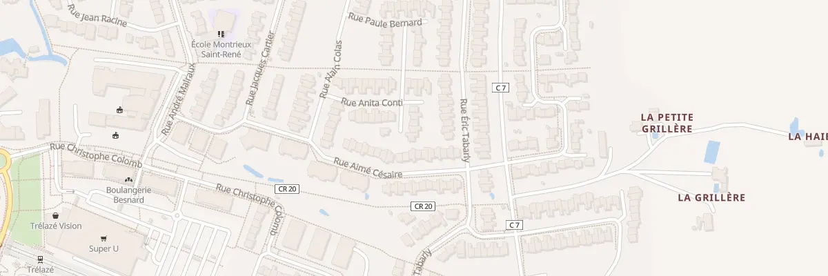 Plan du 20 Rue Anita Conti à Trélazé