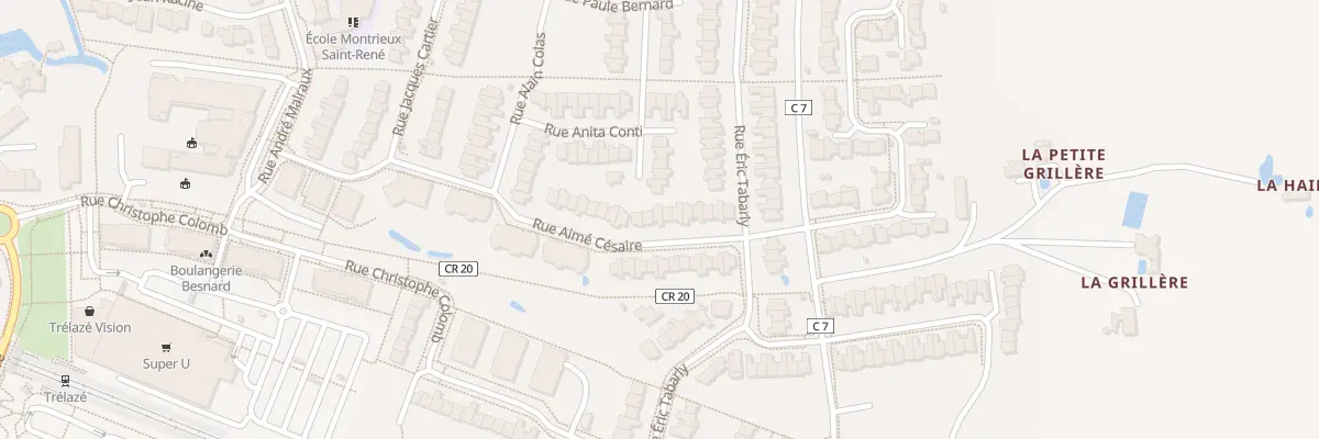 Plan du 35 Rue Aimé Césaire à Trélazé