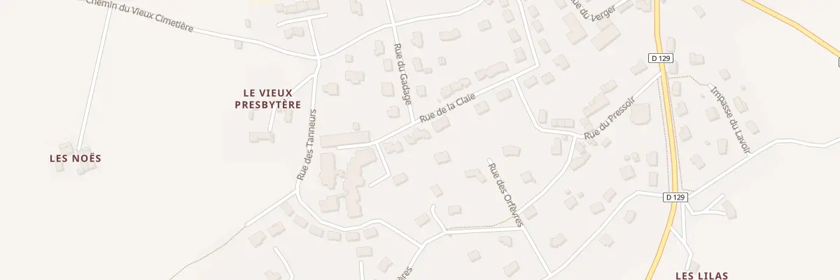 Plan du 27 Rue de la Claie au Horps