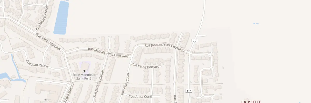Plan du 44 Rue Jacques-Yves Cousteau à Trélazé