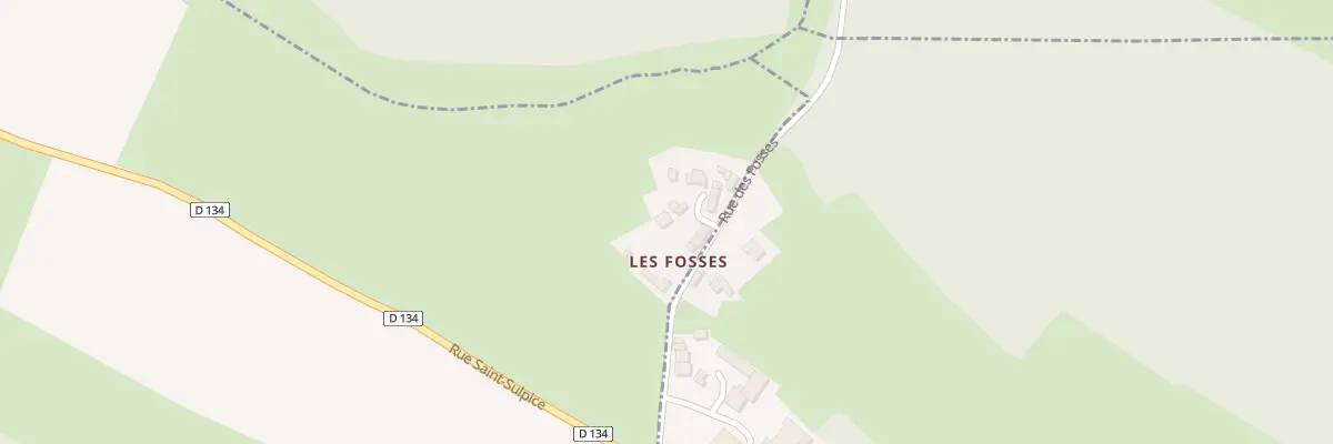 Plan du 5 Che du Vaubosc Caumont à Esson