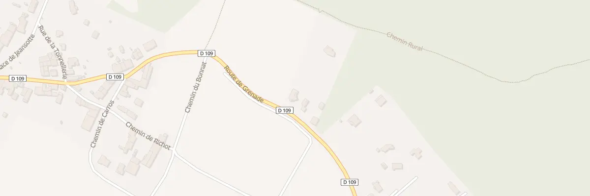 Plan du 22 Rte de Grenade à Saint-Selve