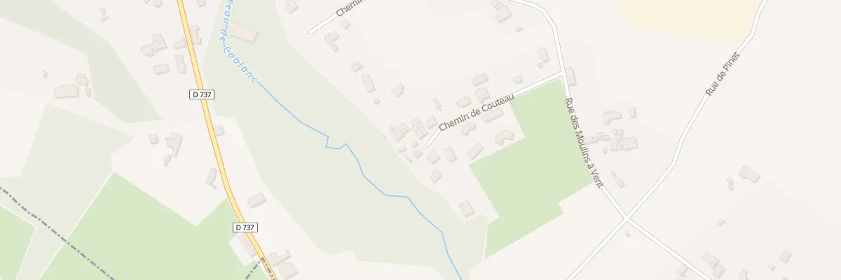 Plan du 11 Chem de Couteau à Saint-Laurent-d’Arce