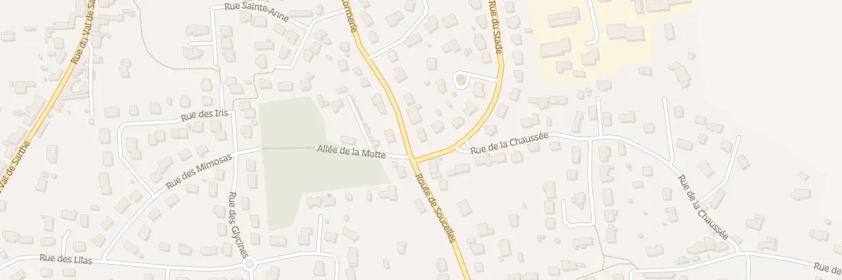 Plan du 19 Rue de la Cormerie à Tiercé