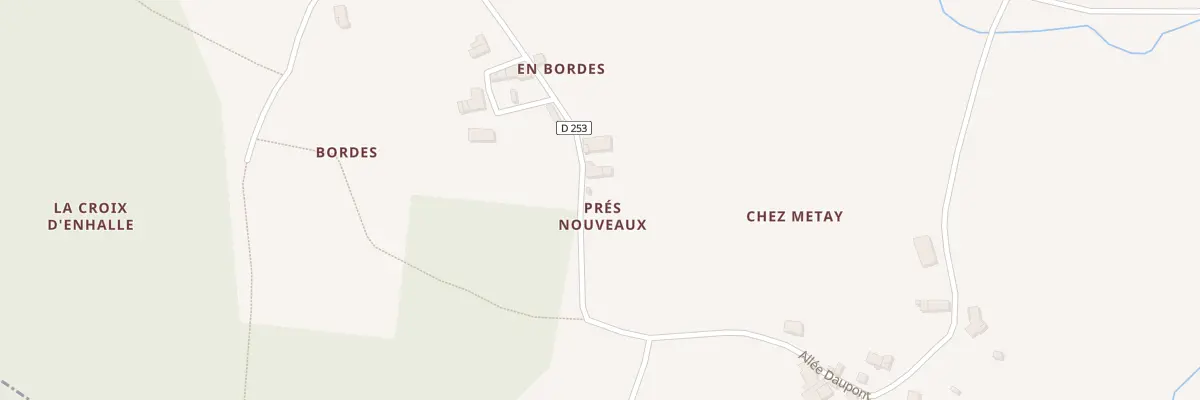 Plan du 8 Rte de Guitinières à Saint-Simon-de-Bordes
