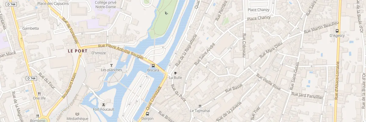 Plan du 14 Rue de la Regratterie à Niort