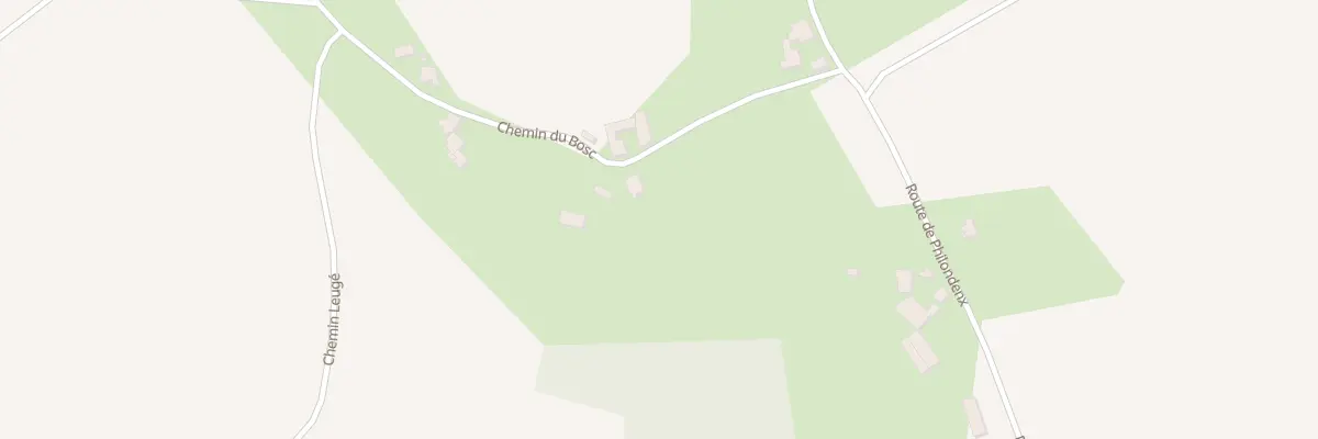 Plan du 175 Che du Bosc à Malaussanne