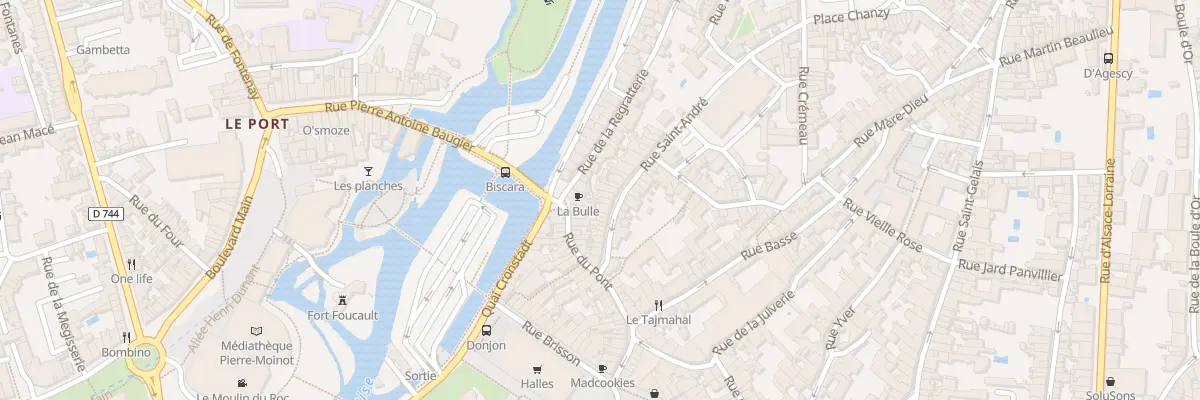 Plan du 21 Rue Saint-andré à Niort