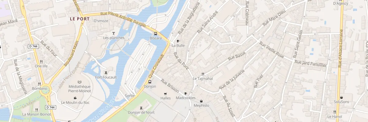 Plan du 3 Rue Saint-andré à Niort