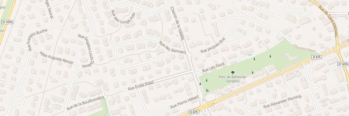Plan du 3 Rue des Banniers à Verson