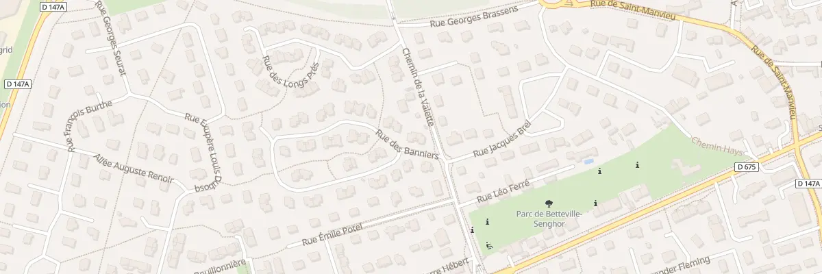 Plan du 4 Rue des Banniers à Verson