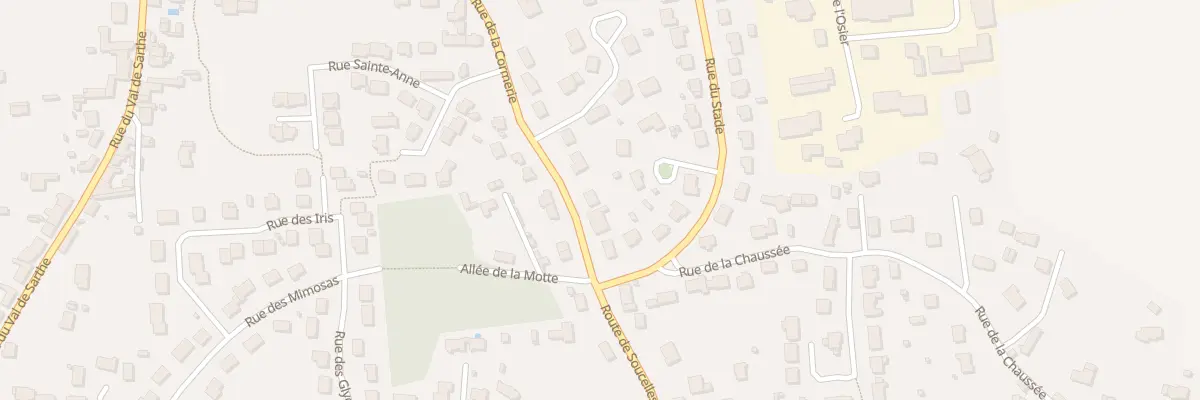 Plan du 17 Rue de la Cormerie à Tiercé