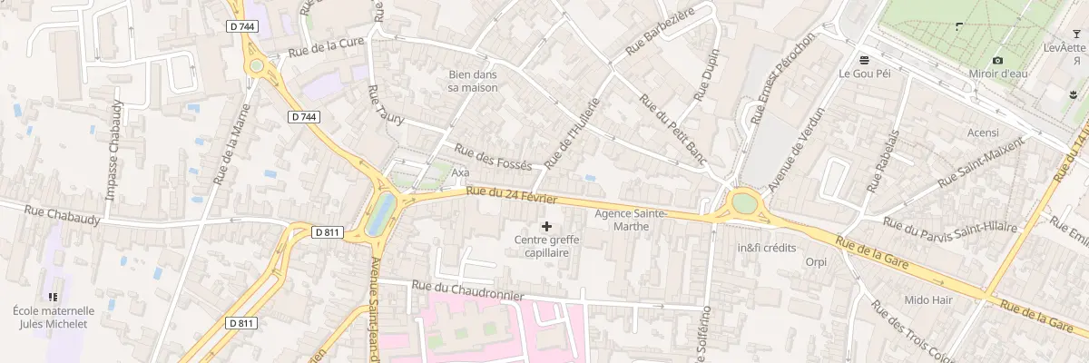Plan du 27 Rue de l’Huilerie à Niort