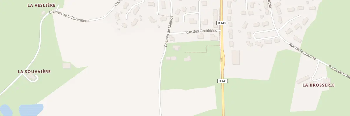 Plan du 4 Imp des Lys à Évron