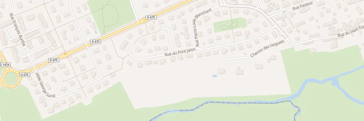 Plan du 3 Rue du Pont Jalon à Verson