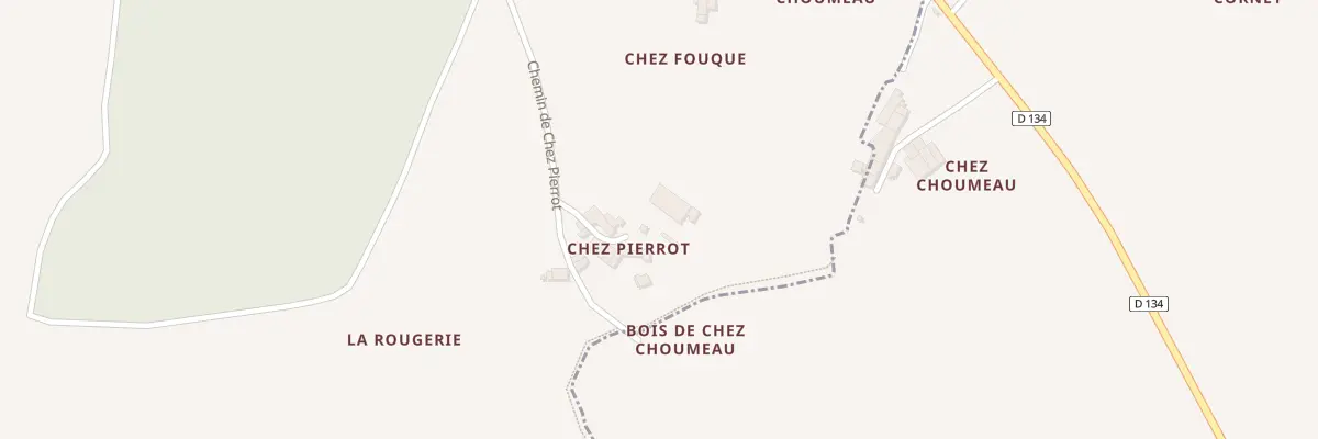 Plan du 1 Imp du Puits de Chez Pierrot à Lussac