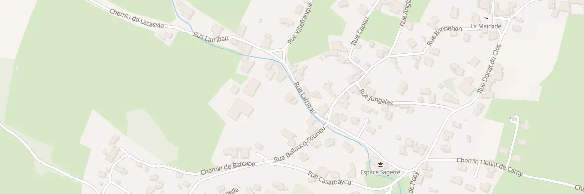 Plan du 5 Rue Larribau à Buzy