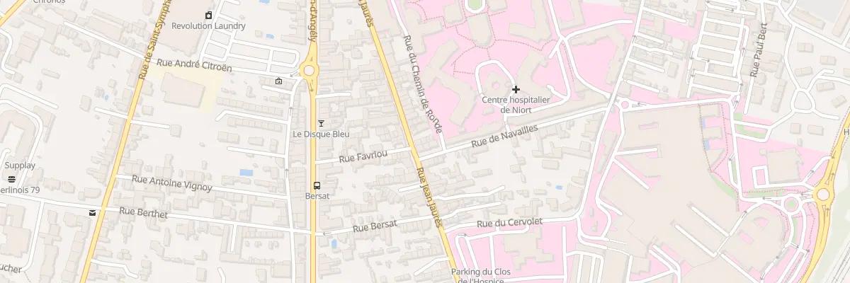 Plan du 35F Rue Jean Jaurès à Niort