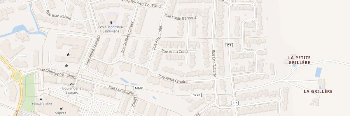 Plan du 10 Rue Anita Conti à Trélazé