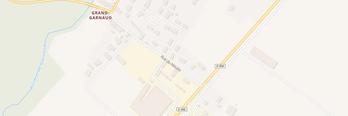 Plan du 1 Rue Lotissement de la Sabliere à Poursay-Garnaud