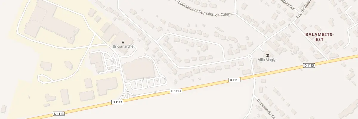 Plan du 17 Rue de Calens à Beautiran