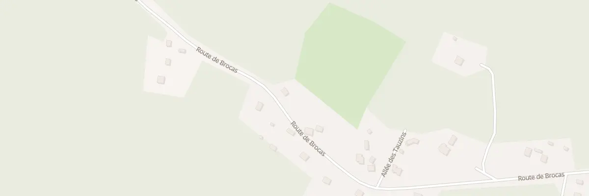 Plan du 1816 Rte de Brocas à Canenx-et-Réaut
